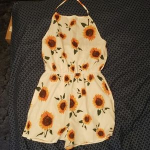 Sunflower Romper